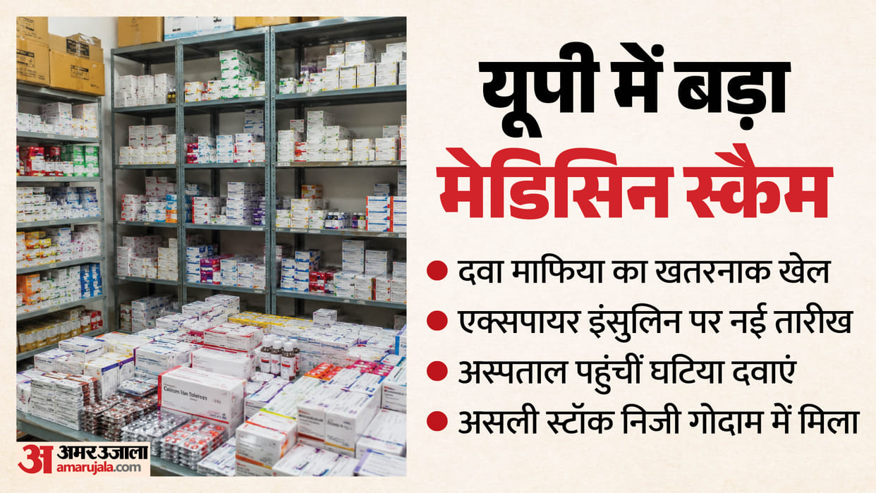 Medicines Intended for Army Found in Private Warehouse in UP Expiry Dates Erased and Replaced with New Ones