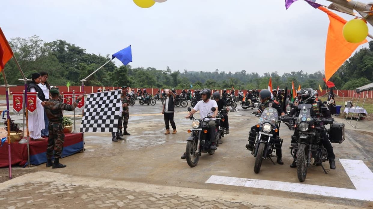 Assam Rifles bike rally Arunachal Pradesh Havildar Hangpan Dada 10th death anniversary