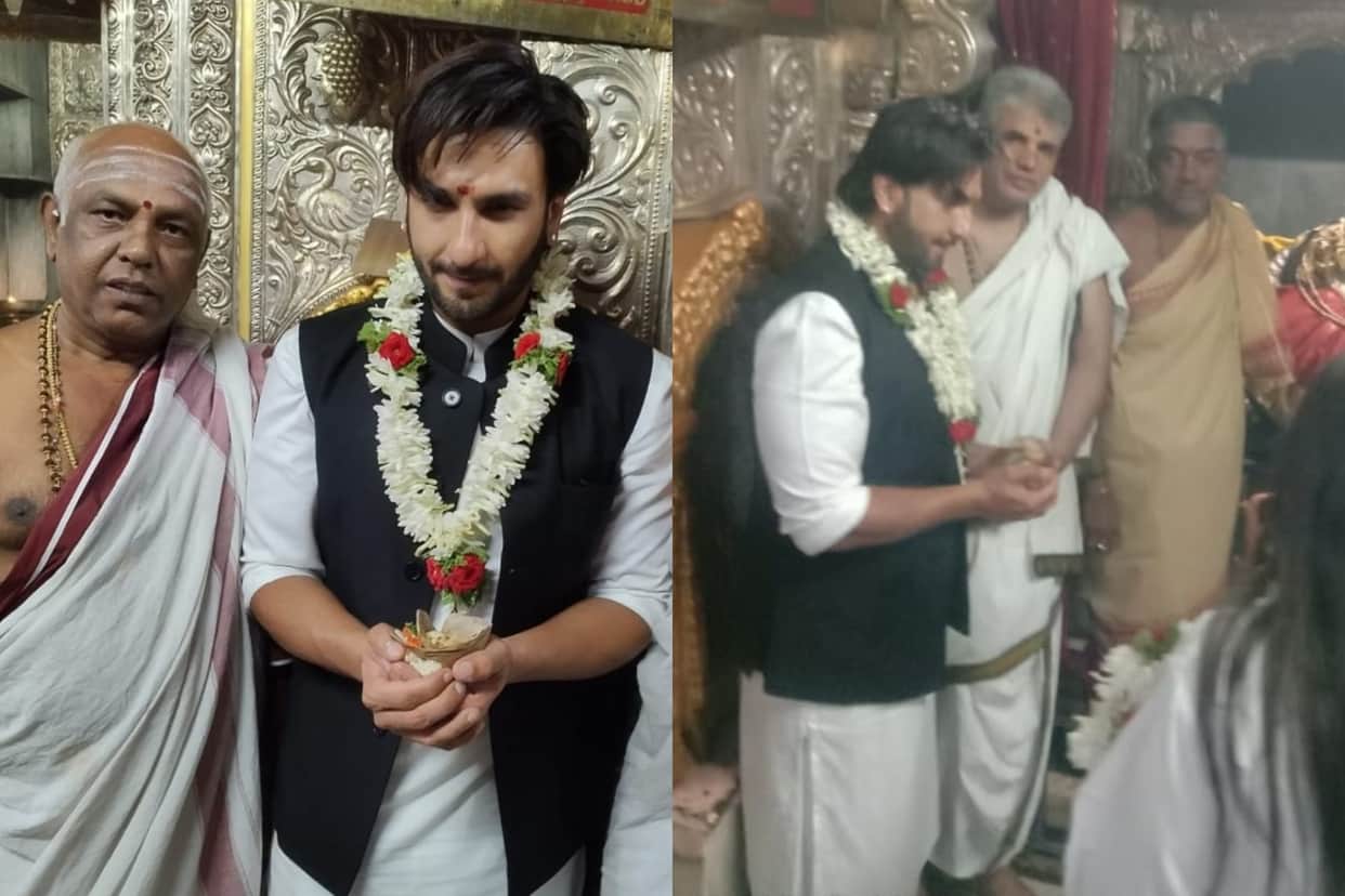 Banned Ranveer Singh offers prayers at Chamundeshwari Temple after courts order