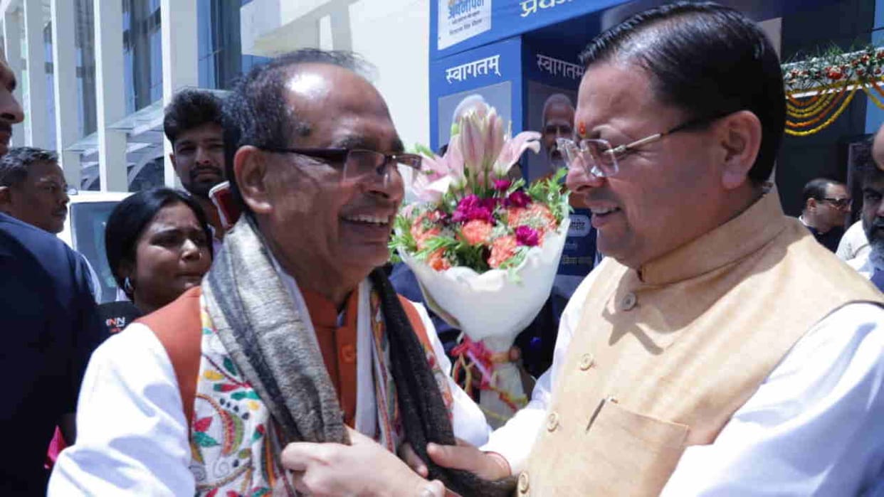 CM Pushkar Singh Dhami met with Shivraj Singh Chouhan and attended a book launch event Delhi