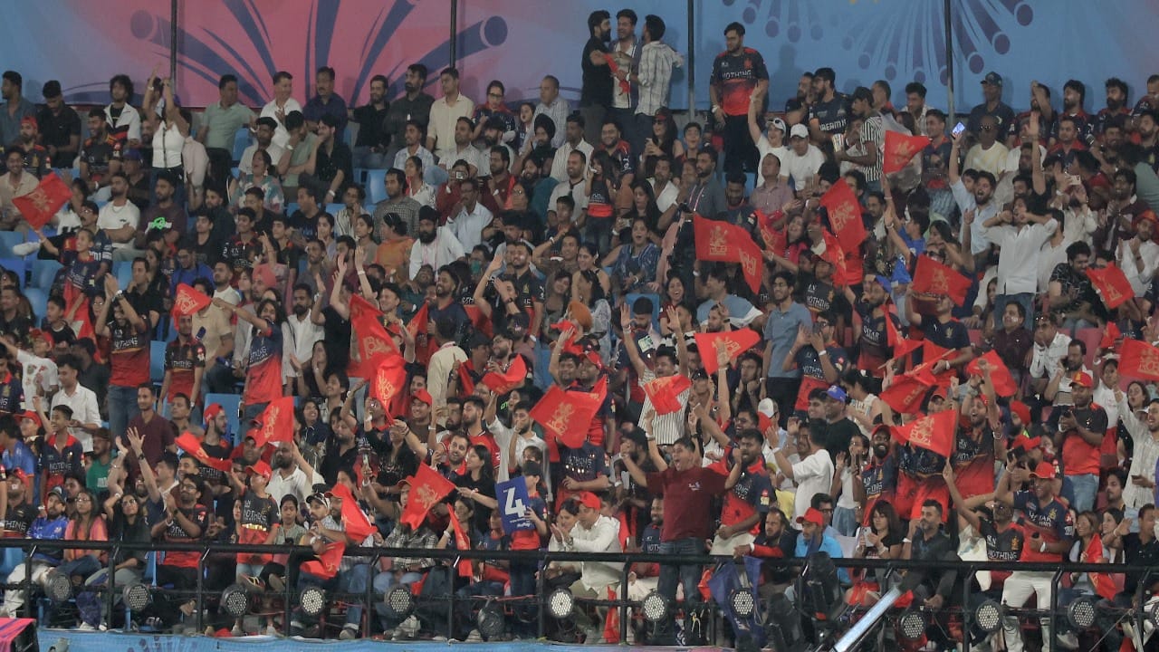 IPL Match:  RCB Piles Up a Mountain of Runs; World Witnesses the Magnificent Spectacle of the Dharamshala Stad