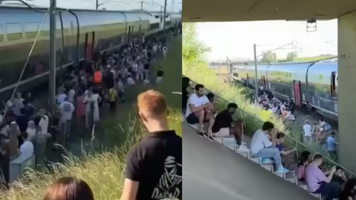 France Suffers Brutal Heatwave Non Ac Train Worsen Passengers Condition In Paris Nice Route