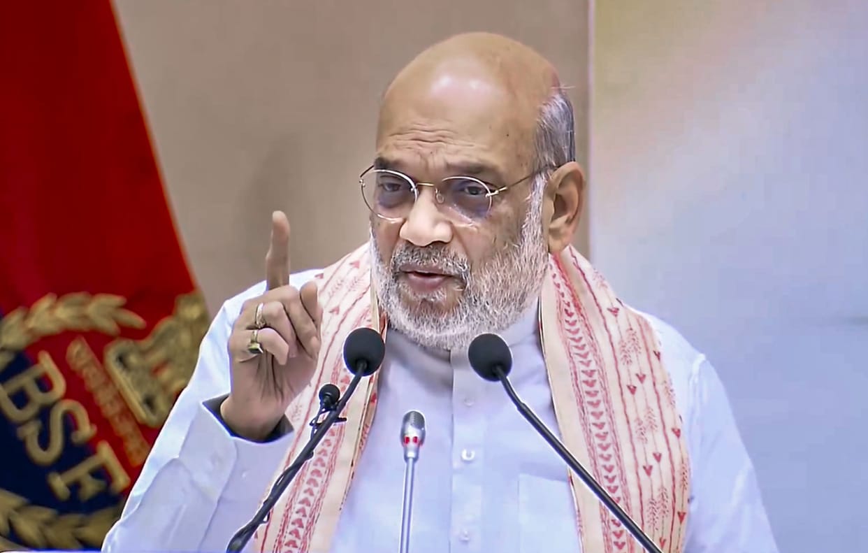 India pakistan border areas demographic changes drones infiltration monitor by dm sp amit shah