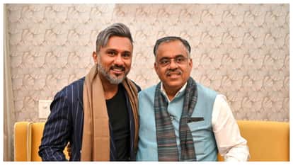 Yo Yo Honey Singh meets BJP Tarun Chugh discusses ways to curb Punjab drug problems