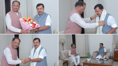 CM Sai met BJP National President Nitin Naveen in Delhi, important discussions took place on these issues