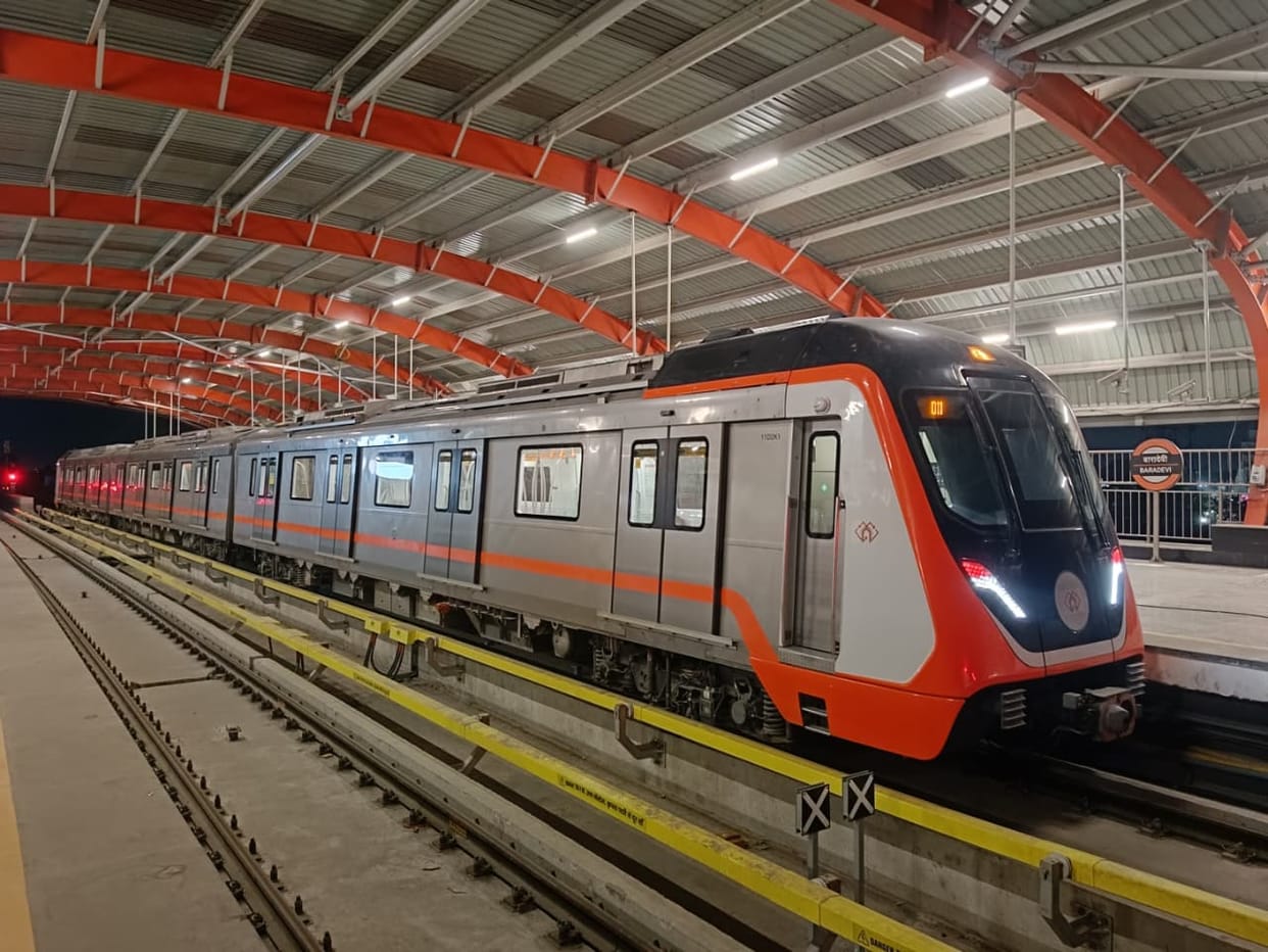 Kanpur Metro Trains Speed Towards 80 km/h Automatic System Averts Disaster Collision Test Successful