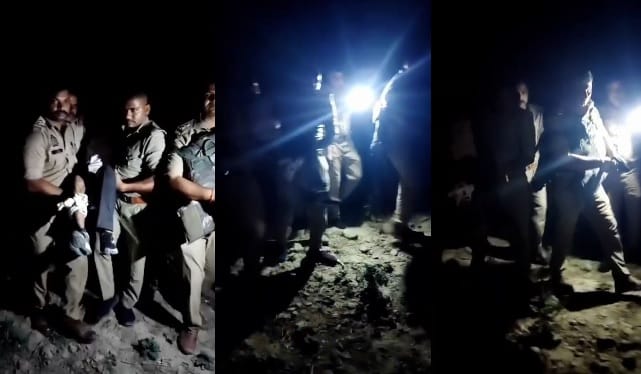 Fatehpur Police Encounter with Accused Cattle Butcher Hafiz Injured in Retaliatory Fire Firearms Recovered