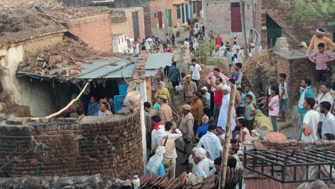 Orai Fire Tragedy Lives Burned Through Night Firefighters Arrived After Hour Everything Turned to Ash