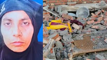 Newly Constructed Wall Collapses in Fierce Storm in Sitapur Woman Dies Husband and Three Children Injured