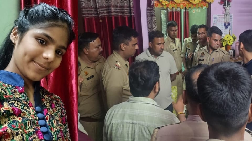 Meerut: 12th class student dies, cremation done hurriedly, father and stepmother accused of murder