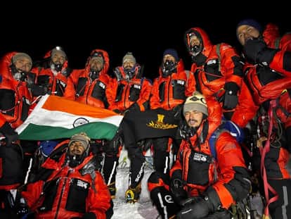 Bavinder from Seri Bhangal Conquers Mount Everest, Hoists the Tricolor; Brings Glory to Jammu & Kashmir.