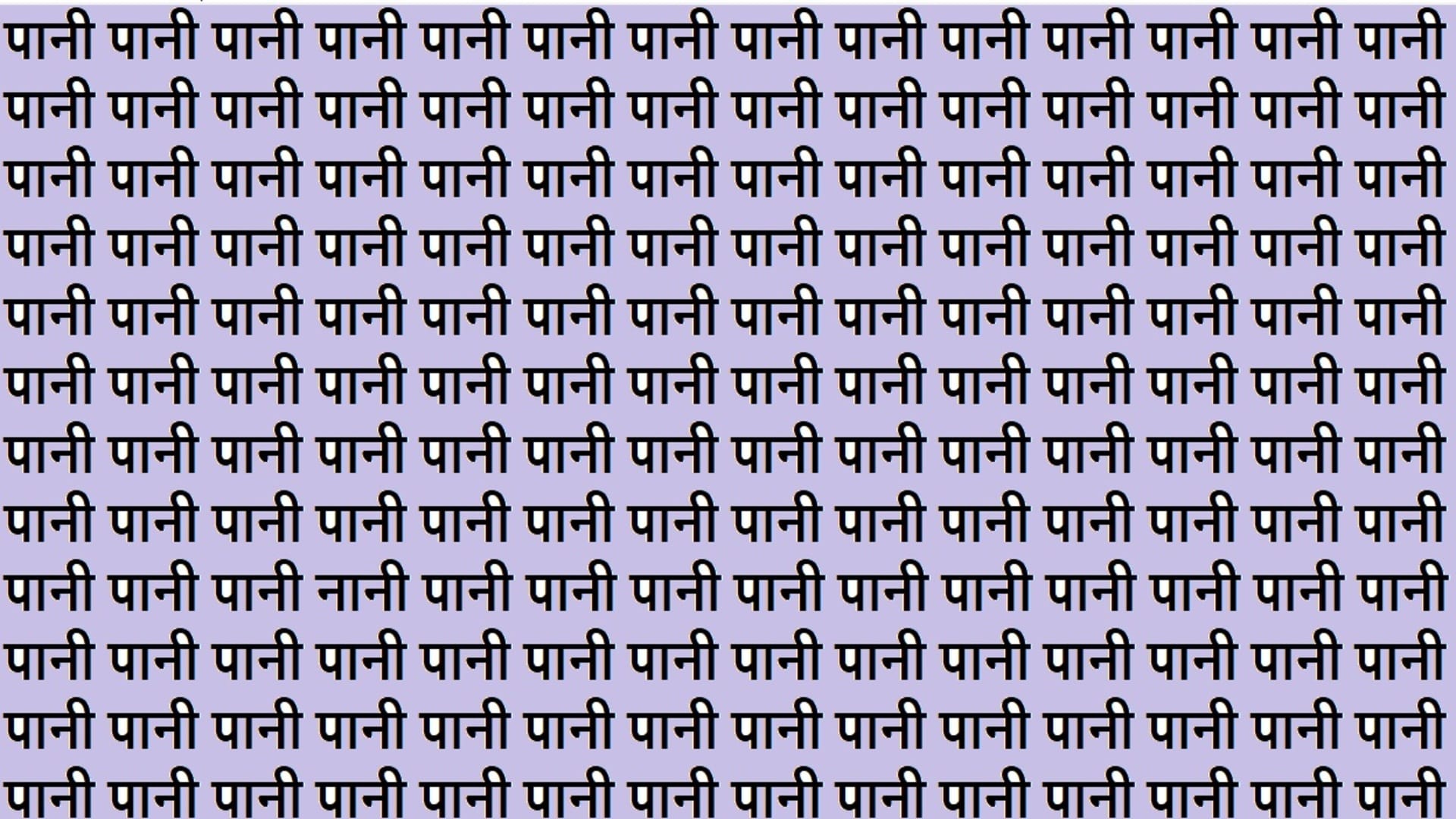 पानी की भीड़ में नानी को ढूंढने में बड़े-बड़े सूरमा फेल, जीनियस हैं तो 15 सेकेंड में खोजिए