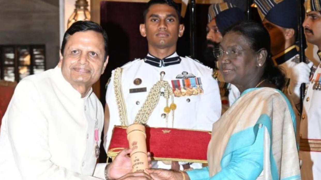 Padma Award IMS BHU Three honored including Shyamsundar Mangala given service Padma Vibhushan N Rajam