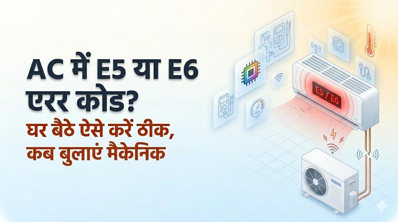 Why Your AC Shows E5 or E6 Error Codes and How  Fix Them Home