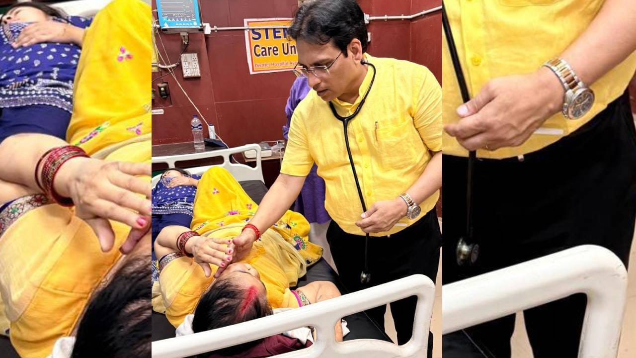 घायलों को अस्पताल में भर्ती करवाया गया है।