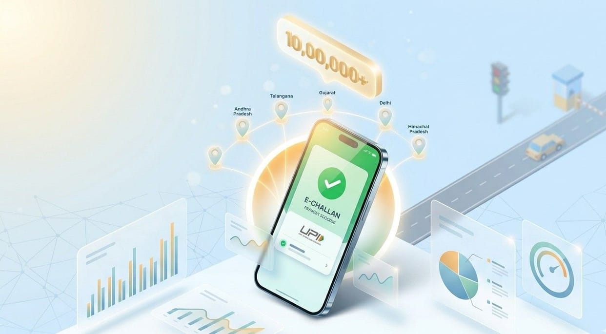 Over 10L Traffic Fines Paid via Bharat Connect, Andhra Pradesh Leads Chart