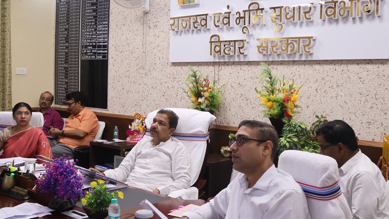Bihar Tightens Mutation Rules, Mandatory Verification of Government Land Before Approval Minister Dilip Jaaswa