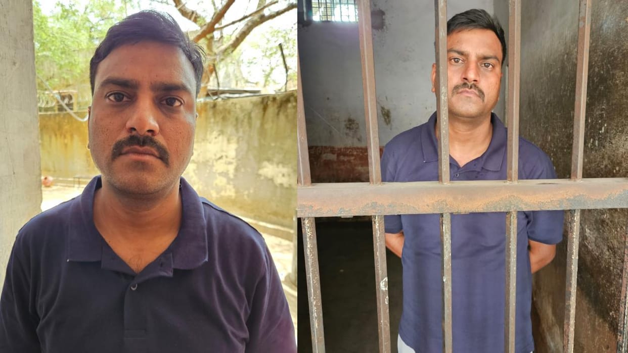 Jhansi: Dismissed constable appears in court after evading police