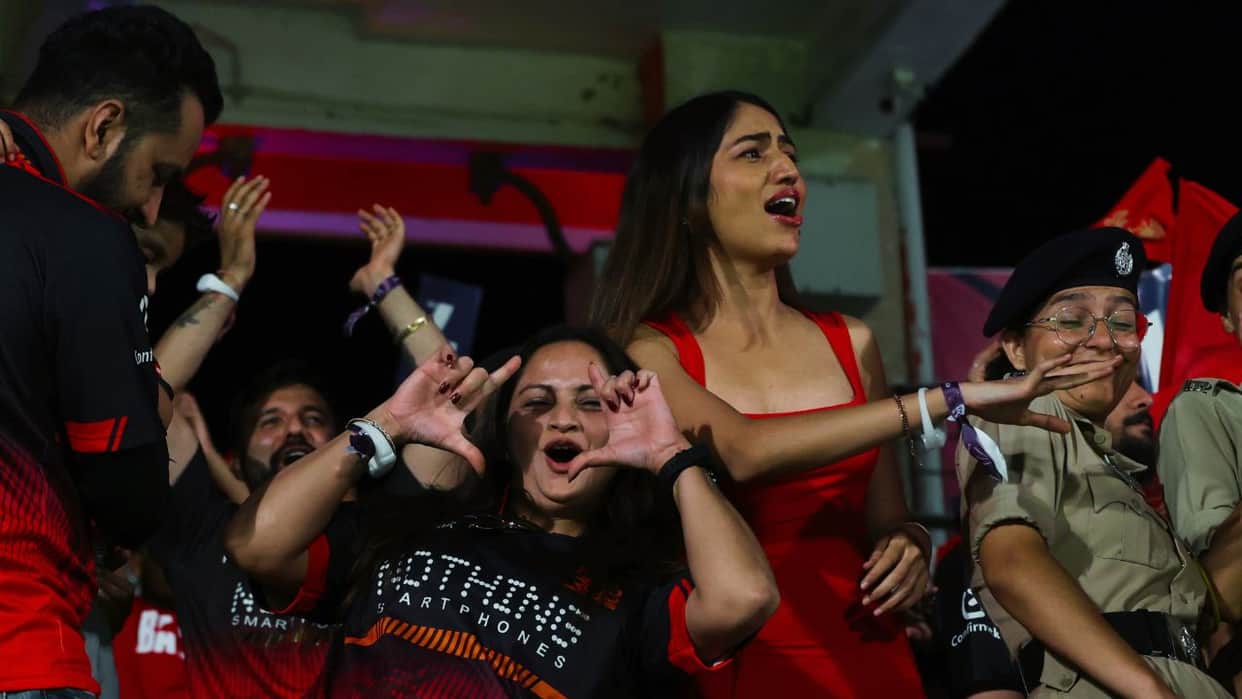 RCB vs GT A Shower of Fours and Sixes Amidst the Dhauladhar Range Cricket Excitement at Its Peak