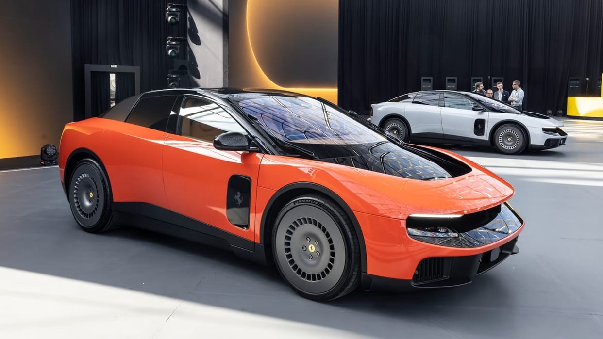 Ferrari’s First EV 'Luce' Faces Massive Backlash Online, Netizens Troll Jony Ive’s Design