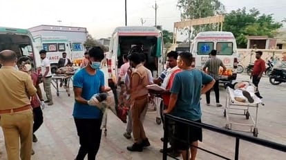Unnao Expressway Accident Some lost their spouses others were left orphaned the night was spent in sobs