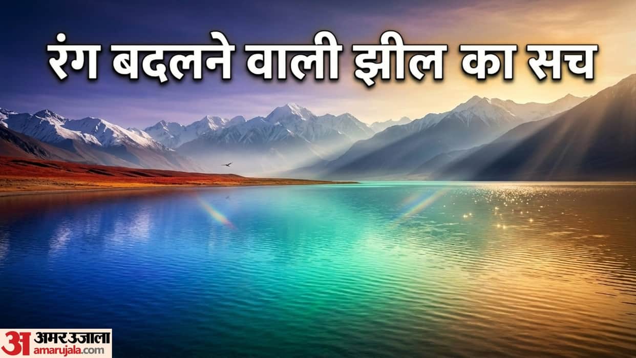 ladakh magical lake changes colour five times a day like chameleon Pangong Tso Ladakh