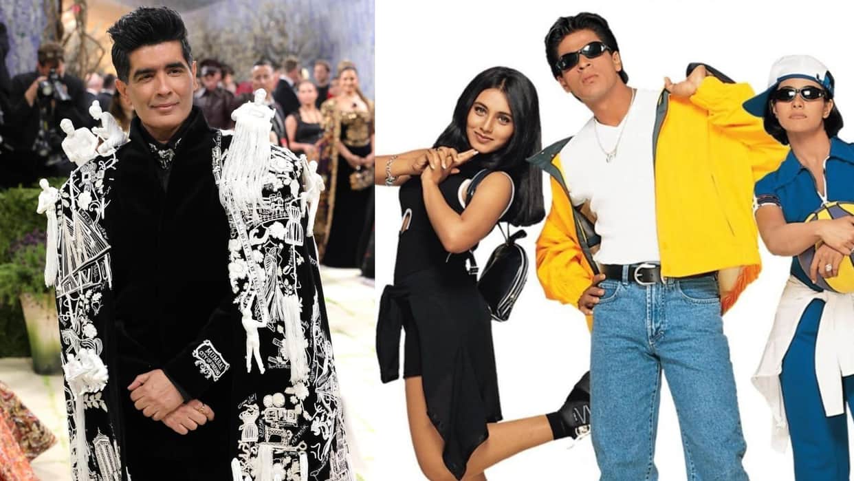 Kuch Kuch Hota Hai stars at Manish Malhotra home Kareena Kapoor Karisma Kapoor were present