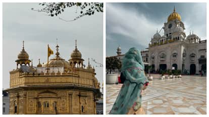 Neha Dhupia dives into authentic chole bhature seeks blessings at Golden Temple in Amritsar