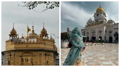 Neha Dhupia dives into authentic chole bhature seeks blessings at Golden Temple in Amritsar