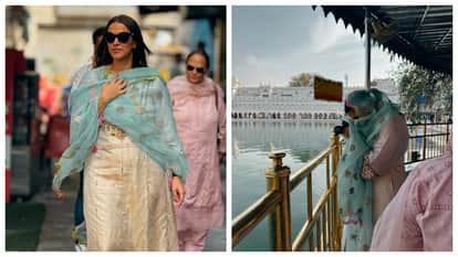 Neha Dhupia dives into authentic chole bhature seeks blessings at Golden Temple in Amritsar
