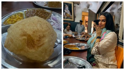 Neha Dhupia dives into authentic chole bhature seeks blessings at Golden Temple in Amritsar