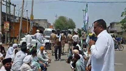 Sunflower Procurement Dispute in Kurukshetra: Farmers Outraged in Shahabad, Block Ladwa Road