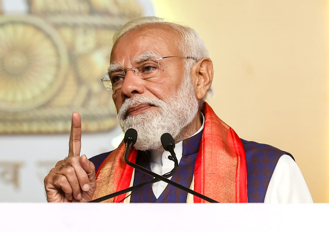 PM stated that the poor are being helped directly through welfare schemes Nehru record broken on June 10