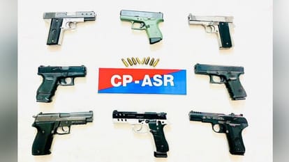 Amritsar Police Illegal Arms Smuggling Module Busted Five Arrested Pistols Recovered