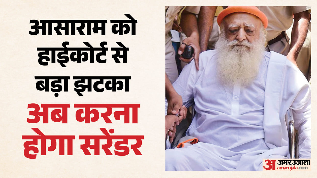 Big Blow to Asaram High Court Upholds Life Imprisonment Ordered to Surrender