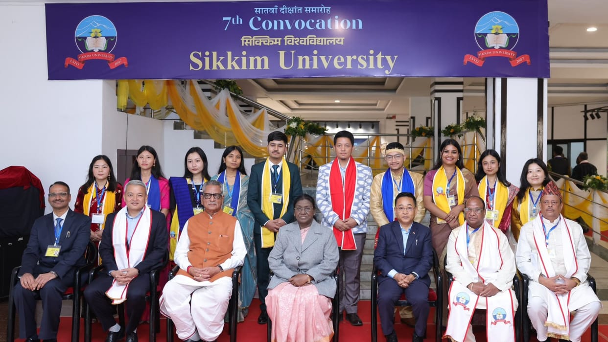 Speaking in Sikkim President Murmu stated: Education is the greatest medium for women's empowerment