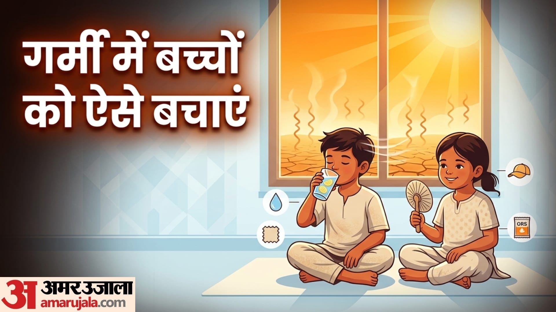 safety tips for children in heat stroke in summer season bachhon ko heat stroke se kaise bachaye
