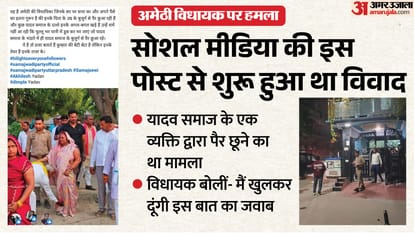 Attack on SP MLA: A viral photo sparked controversy, leading to personal attacks on social media