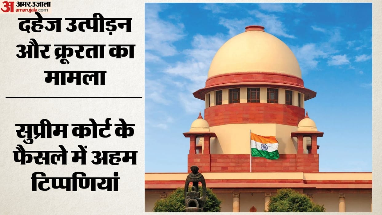 Supreme Court Advising wife matrimonial adjustment with in-laws not cruelty Verdict in dowry and Sec 498A case