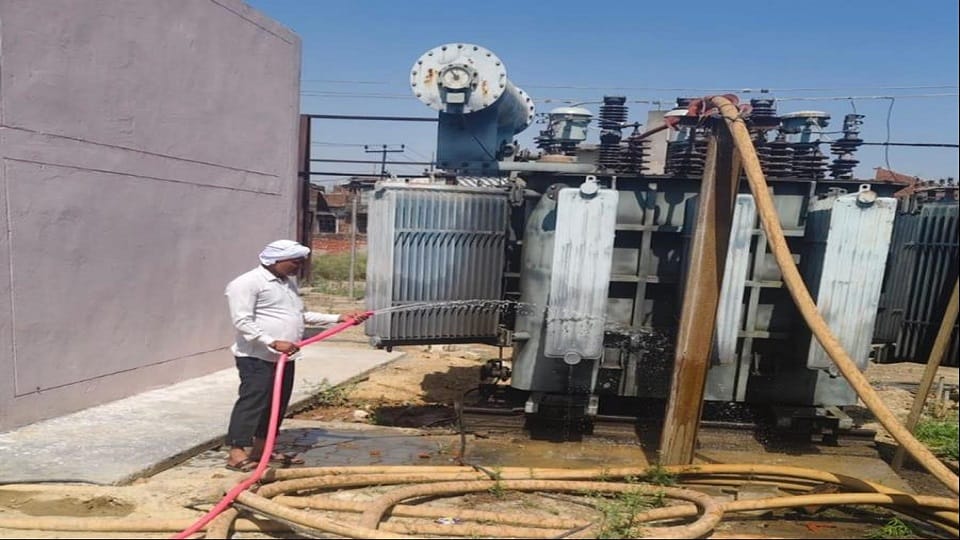 Transformer overheating from load