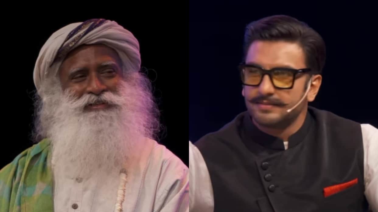 Ranveer Singh Meet Sadhguru Ask What is the purpose of life Amid Ban Controversy