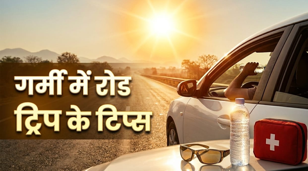 Summer Road Trip And Car Travel Tips in Hindi Garmiyon Me Car Travel Kaise Kare In Hindi