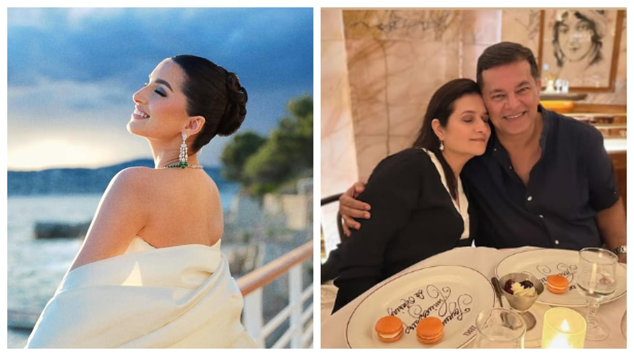 Tara Sutaria pens sweet note for parents Pia and Himanshu on their 35th wedding anniversary