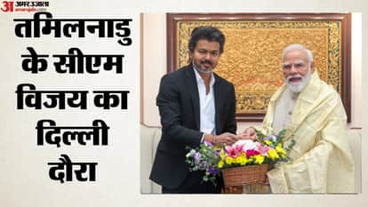 Tamil Nadu CM Joseph C Vijay Delhi Visit Updates Meeting with PM Modi FM Sitharaman and others hindi news