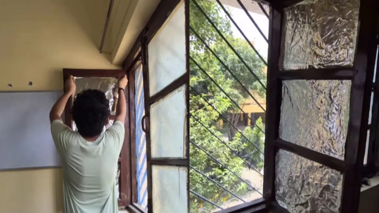 Man shared a hack to beat the heat went viral on social media viral tips to beat the heat