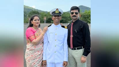 Kangra: Arin Ranaut from Jawalamukhi Becomes an Officer in the Indian Navy
