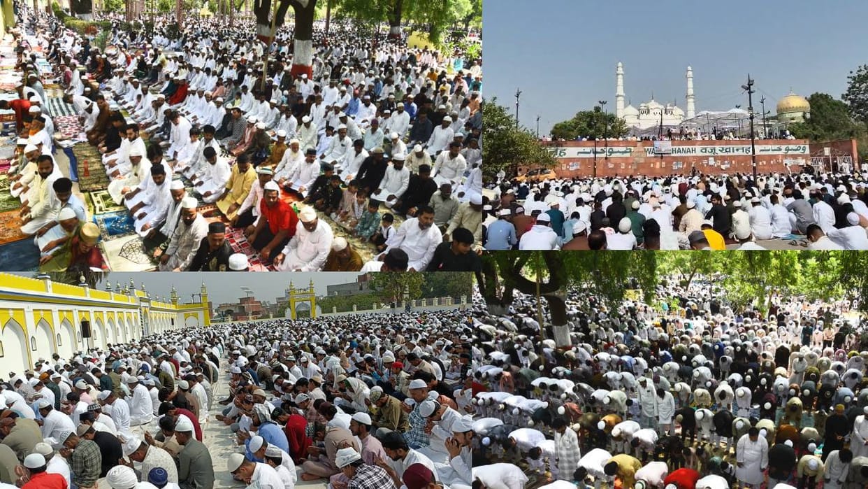 Eid ul Azha celebration in Lucknow and other districts in uttar pradesh.