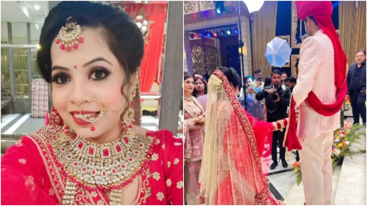 Selfie Maine Leli Aaj Dhinchak Pooja Gets Married Shares Her Glimpse But Hide Husband Face Fans Demand This