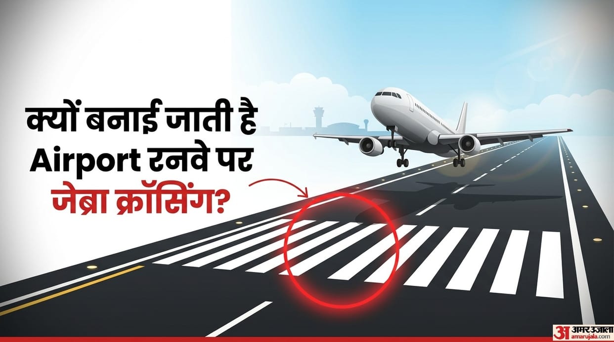 Why Zebra Crossings in Airport Runway par zebra crossing kyo hoti hai