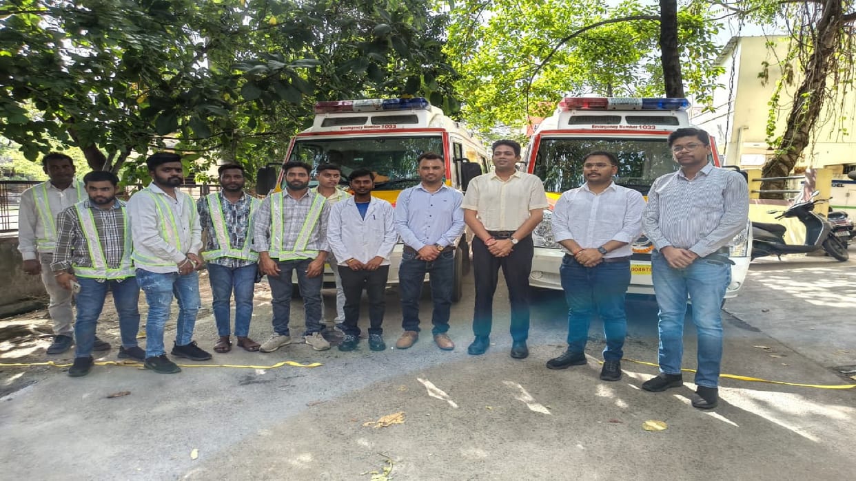 Highway safety in Cg gets a boost: 1033 helpline service expanded, 24x7 emergency ambulance deployed on NH-49